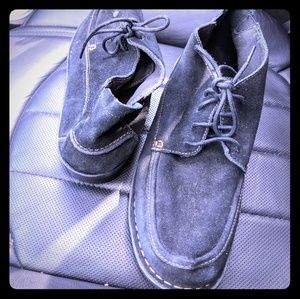 Clarks suede shoe